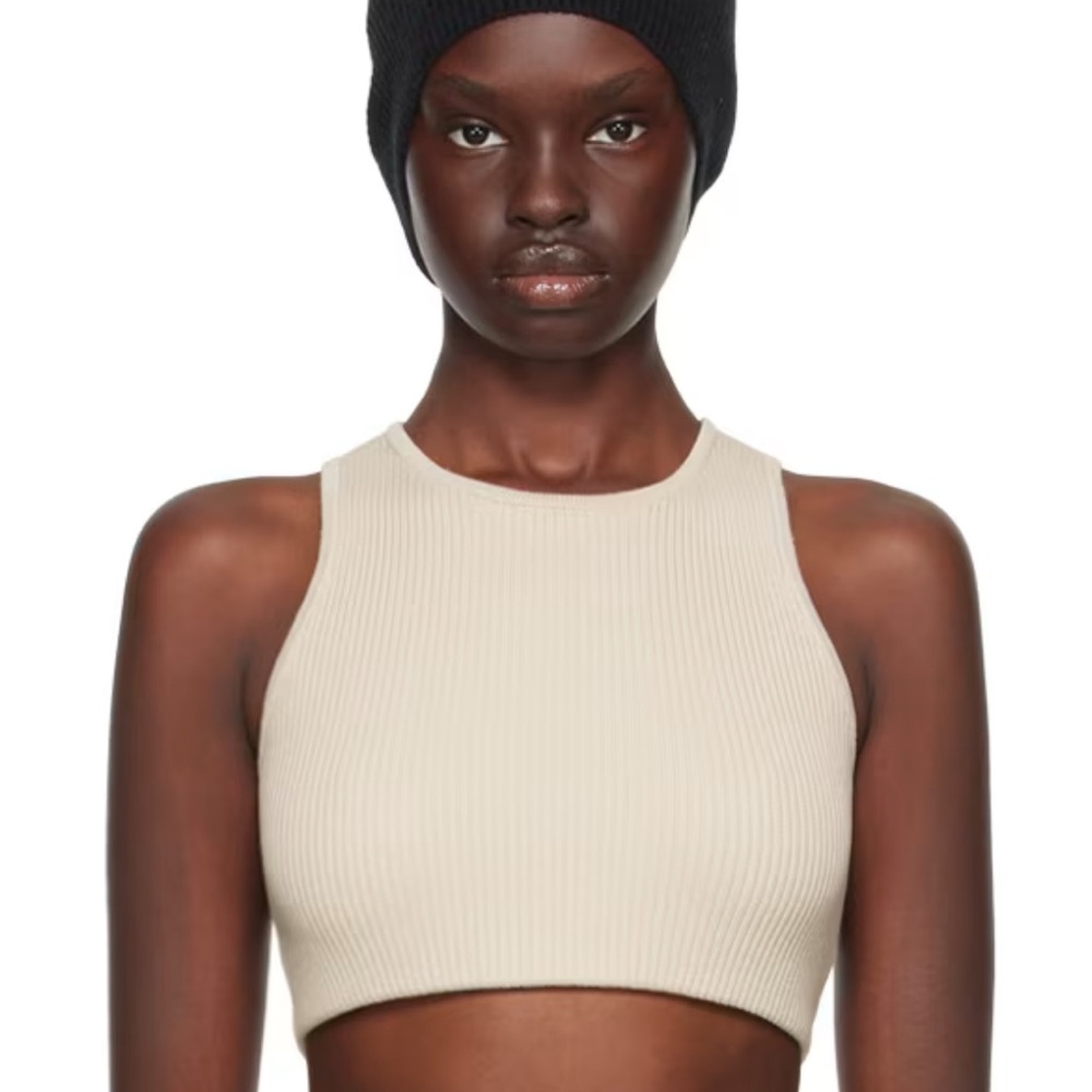 FEAR OF GOD ESSENTIALS
Taupe Patch Tank Top